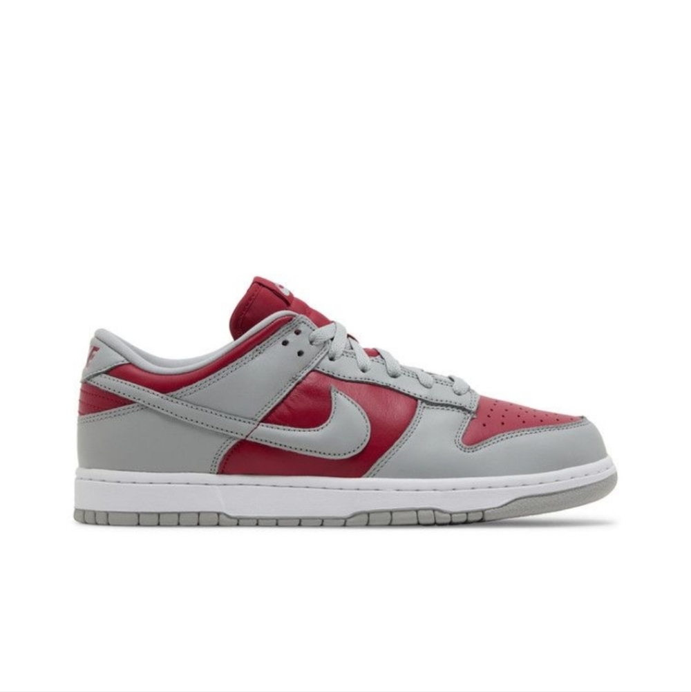 Nike Dunk Low Ultraman Men's Size 9.5 Varsity Red Silver FQ6965 600